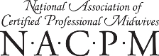 National Association of Certified Professional Midwives logo 