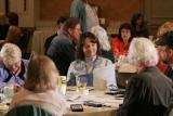 Attendees participate in table discussions