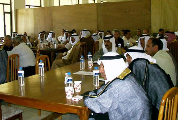Members of Al-Anbar Governorate Council Meet to Discuss Issues