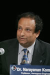 Narayanan Komerath, faculty member, Georgia Tech - 20040324_mtm_10_SM