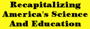 Recapitalizing America's Science and Education