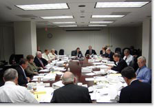 Commission on the Intelligence Capabilities of the United States Regarding Weapons of Mass Destruction members met in closed session March 9, 2005.