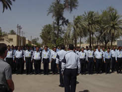 Iraqi Police Form for Pass in Review