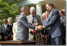 President Bush Announces Commission to Strengthen Social Security