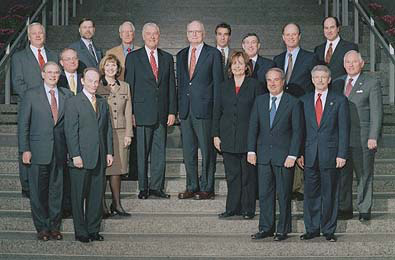 Photo of the 16 Commissioners